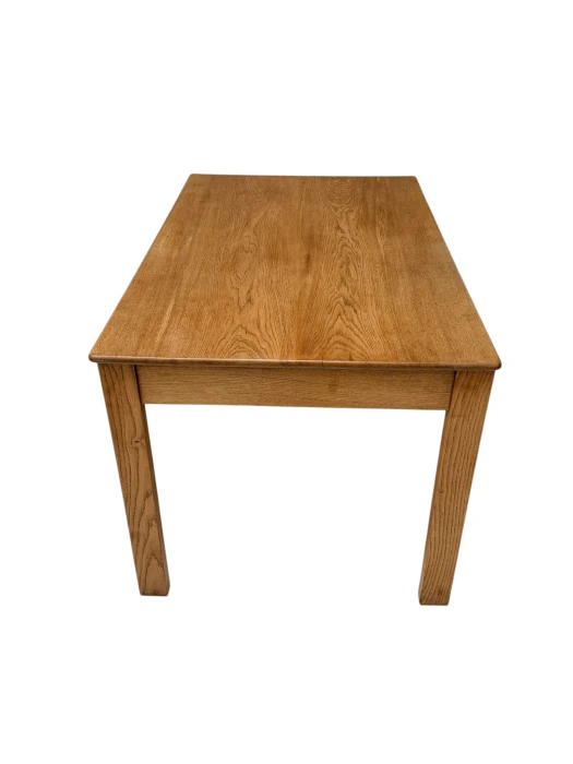 Art Deco Dining Table by J.A. Muntendam, Solid Oak, 1920s Dutch Design